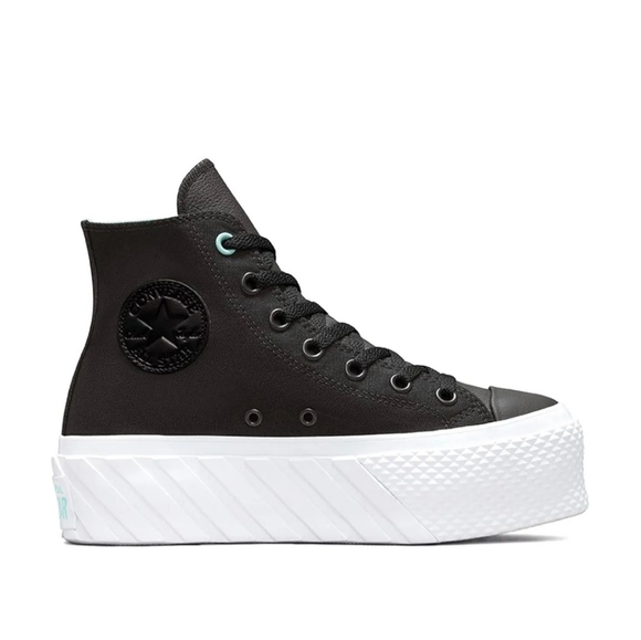 CONVERSE CTAS LIFT 2X HI PLATFORM WOMEN'S SZ 9/ 571675C - Picture 10 of 15